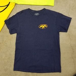 DUCK COMMANDER MENS BLUE COTTON T-SHIRT MED